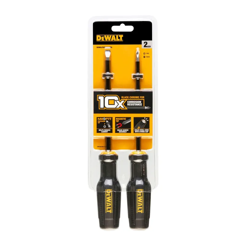 Набір викруток демонтажних TOUGHSERIES™ FULL FIT, 2 штуки DeWALT DWHT65100-0 — Photo 2