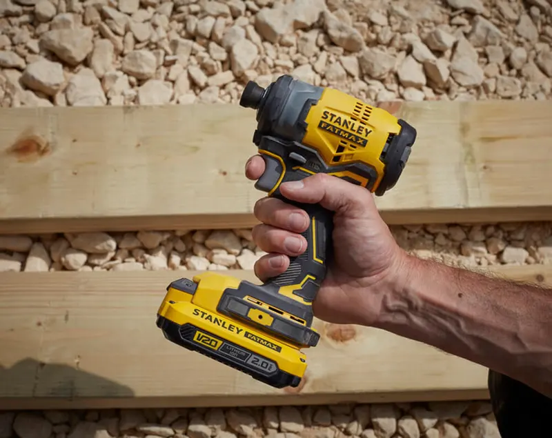 Шурупокрут ударний акумуляторний STANLEY FATMAX SFMCF820D2K — Photo 3