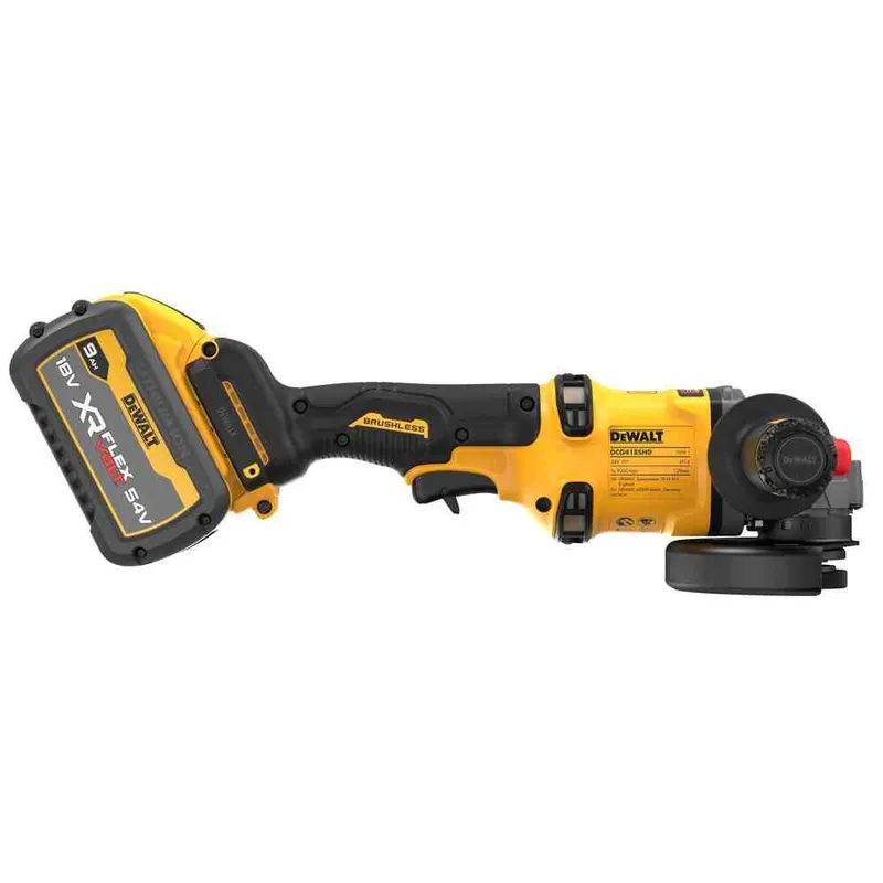 Шліфмашина кутова - болгарка акумуляторна безщіткова DeWALT DCG418SHDX2 — Photo 2