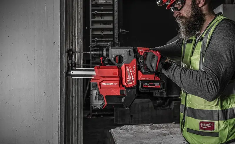 Перфоратор аккумуляторный бесщёточный SDS-PLUS MILWAUKEE M18 ONEFHXDEL-552C — Photo 3