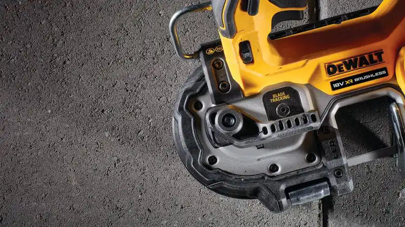Пила стрічкова акумуляторна безщіткова DeWALT DCS377NT — Photo 13