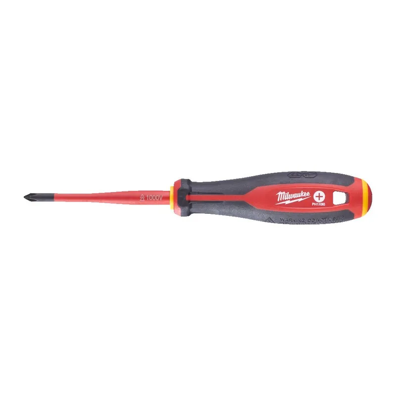 Тригранна викрутка, ізольована VDE MILWAUKEE PH1 X80 — Photo 1