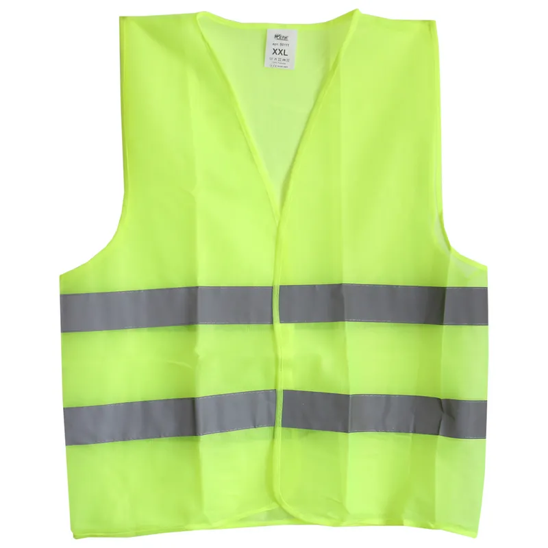 (50111) Жилет сигнальний 60 г/м2 (70х60 см) XXL, жовтий WERK
