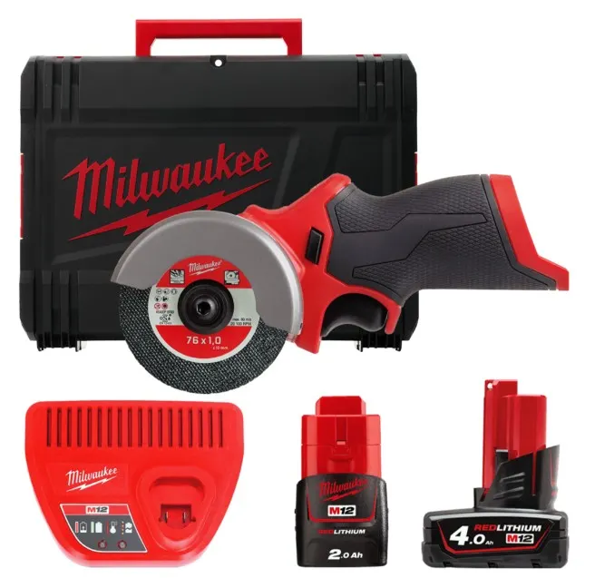 Субкомпактна багатофункціональна відрізна машина MILWAUKEE M12 FCOT-422X FUEL