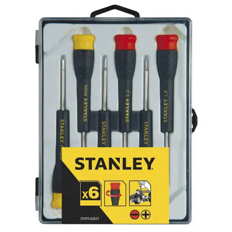 Набір із шести викруток для точної механіки STANLEY STHT0-62631 — Photo 2