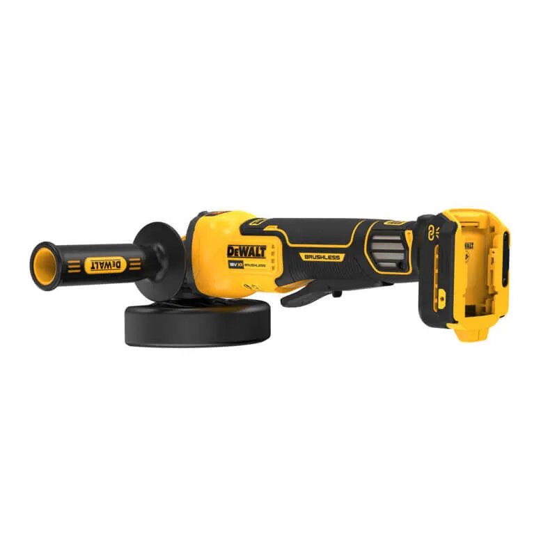 Шліфмашина кутова - болгарка акумуляторна безщіткова DeWALT DCG416VSN — Photo 2