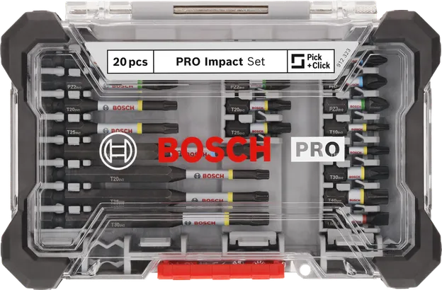 PRO Набір Impact Control Кейс L - ударні біти MultiConstruction 20шт — Photo 1