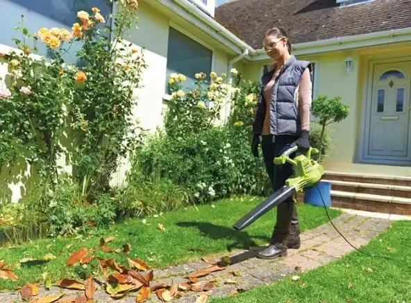 Повітродувка-пилосос садова RYOBI RBV3000CSV, 3000Вт (14 м?/хв) (+ Насадка для високошвидкісного збирання, мішок для листя об'єм — Photo 3