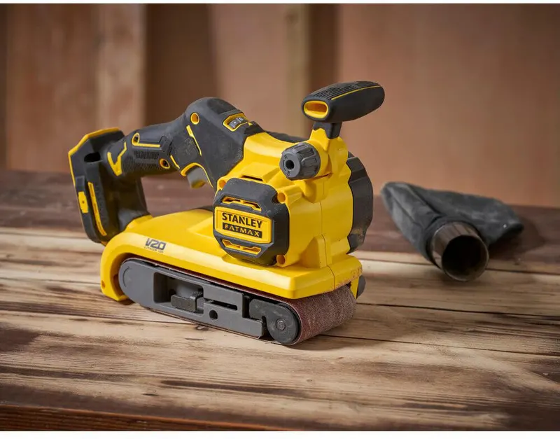 Шліфмашина стрічкова акумуляторна STANLEY FATMAX SFMCW223B — Photo 9
