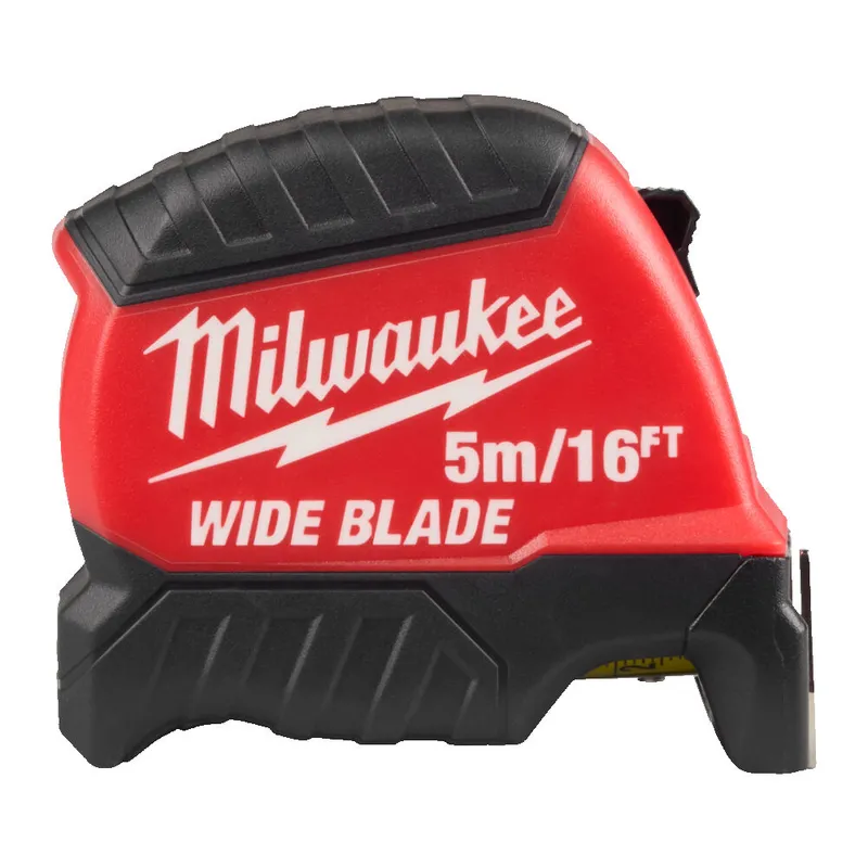 Рулетка WIDE BLADE MILWAUKEE (Gen2), (полотно 35мм), 5м/16фт
