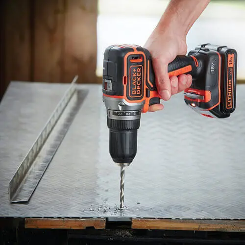Дриль-шурупокрут акумуляторний безщітковий BLACK+DECKER BL186KB — Photo 10