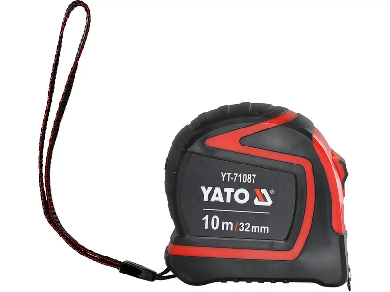 Рулетка вимірювальна YATO : L= 10 м x 32 мм, [6/24]
