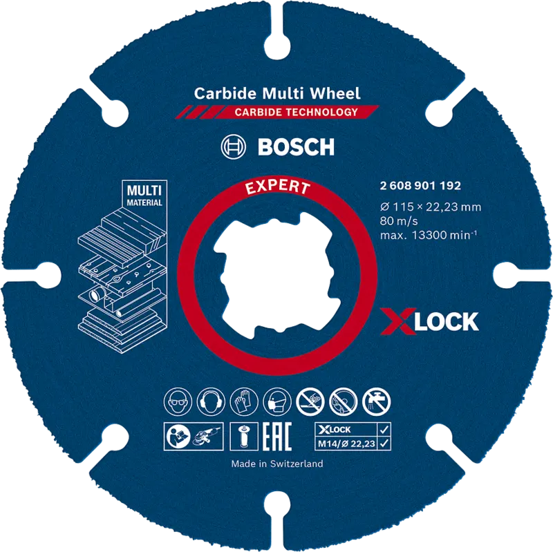 Відрізний круг X-LOCK Carbide 115x22.23mm
