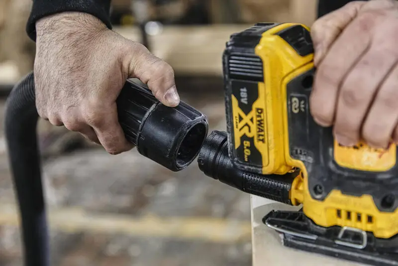 Шліфмашина вібраційна акумуляторна DeWALT DCW200NT — Photo 11