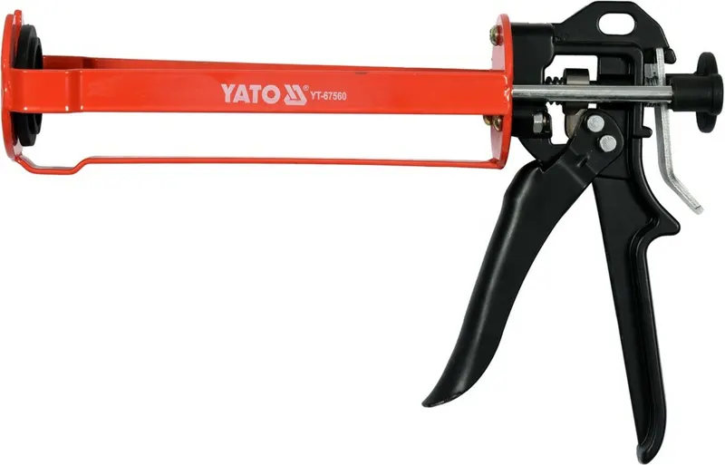 Пістолет для нанесення густих мас YATO: L= 225 мм, W= 70 мм [6] — Photo 1