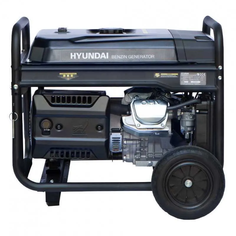 Генератор бензиновий Hyundai HY 10100LEK -T — Photo 2