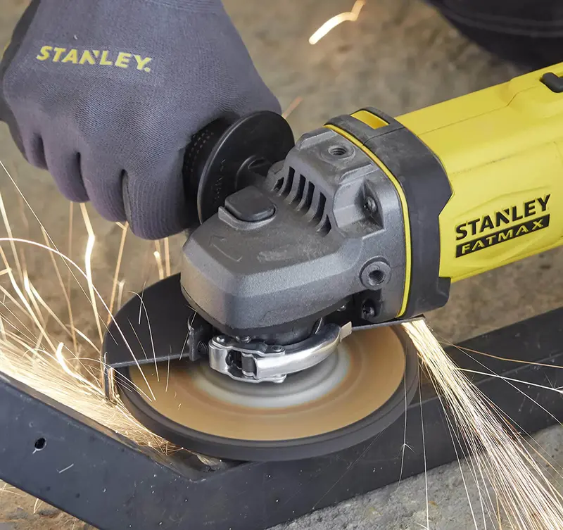Шліфмашина кутова акумуляторна - болгарка акумуляторна STANLEY FATMAX SFMCG400B — Photo 7