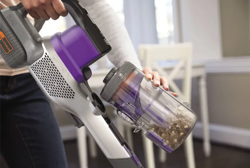 Пилосос акумуляторний (електровіник) BLACK+DECKER BHFEV362DP — Photo 10