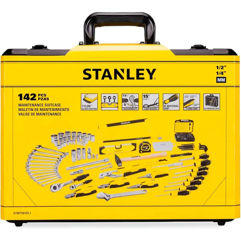 Набір інструментів з 142 предметів STANLEY STMT98109-1 — Photo 2