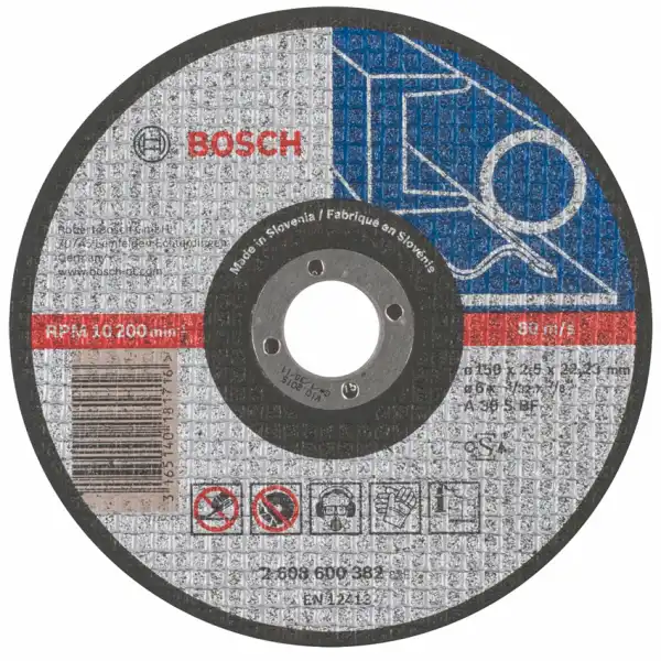 Відрізний круг PRO по металу 150 x 2.5мм, прямий