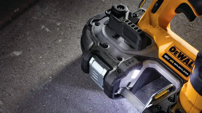 Пила стрічкова акумуляторна безщіткова DeWALT DCS377NT — Photo 17