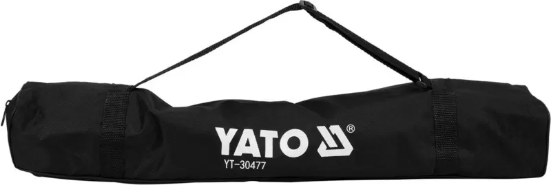 Штатив тринога YATO телескоп (3 секціі) . кріплення 5/8", з штангою 38см. H= 47-150 см. алюмінієвий — Photo 3