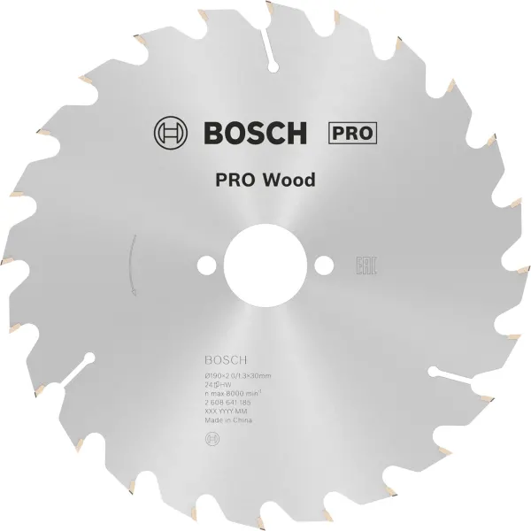 PRO Пильні диски 190x2x30 мм 24 OPTILINE