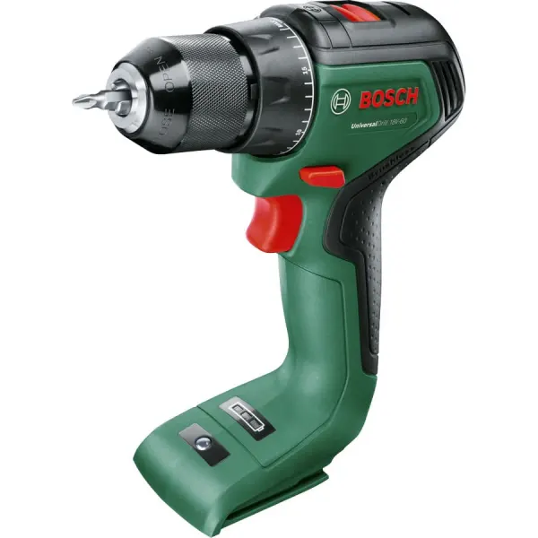Акумуляторний бещітковий дриль-шуруповерт Bosch UniversalDrill 18V-60 (Baretool)