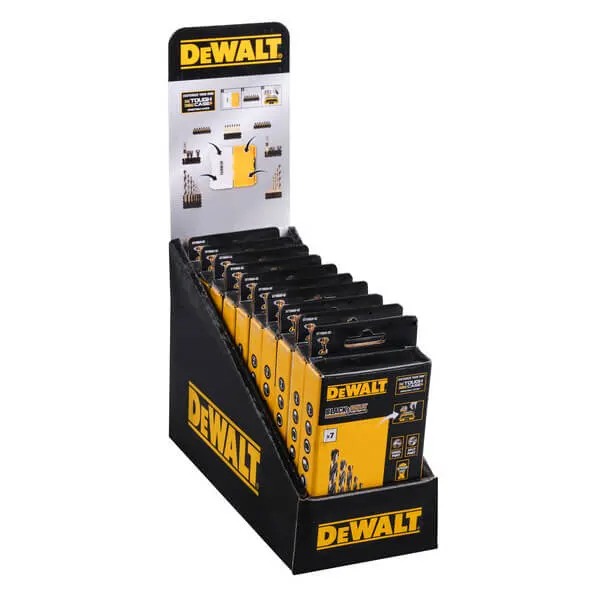 Касета зі свердлами по металу, Black &amp; Gold DeWALT DT70829 — Photo 1