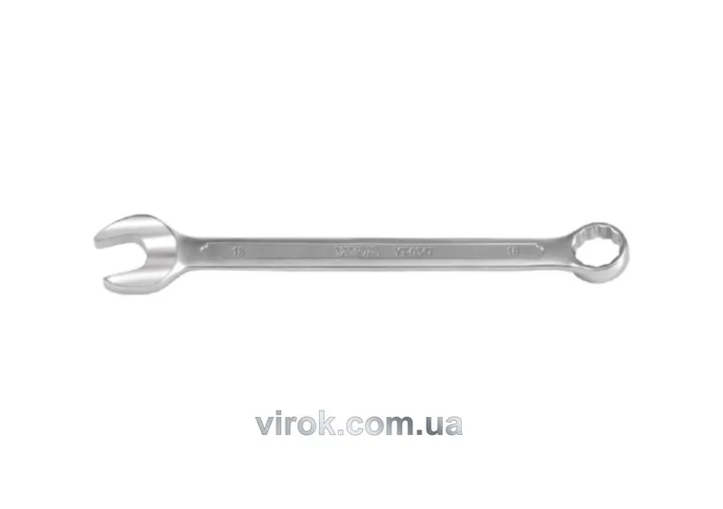 Ключ ріжково накидний YATO : CrV, М= 18 мм, L= 230 мм [10/50/100]