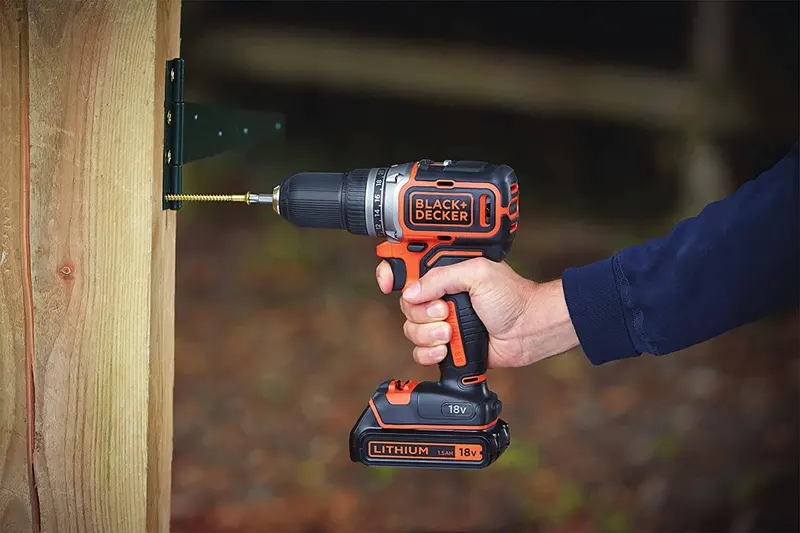 Дриль-шурупокрут акумуляторний безщітковий BLACK+DECKER BL186KB — Photo 2