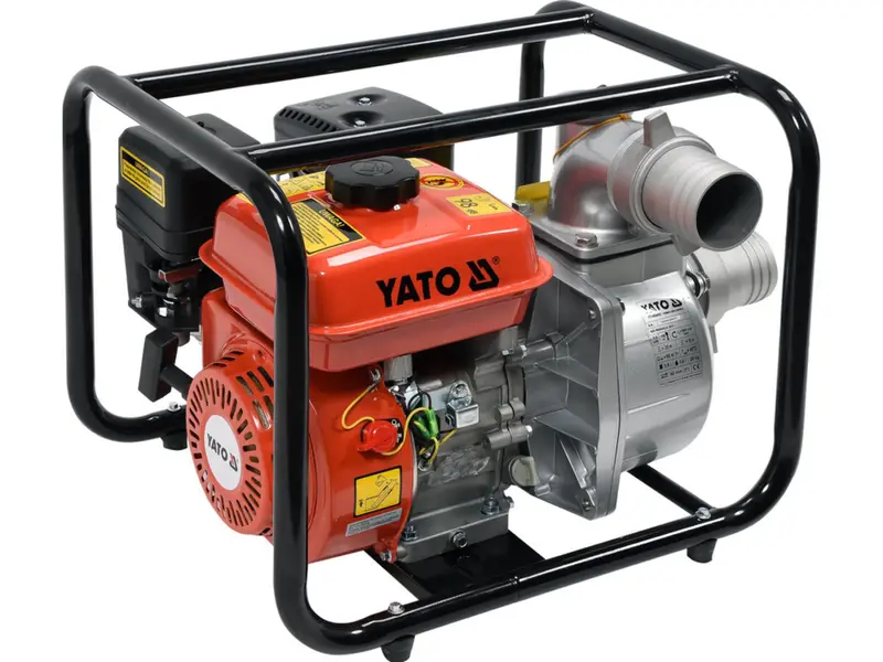 Мотопомпа YATO 3" 4 KW 50 м³/год [1/4]