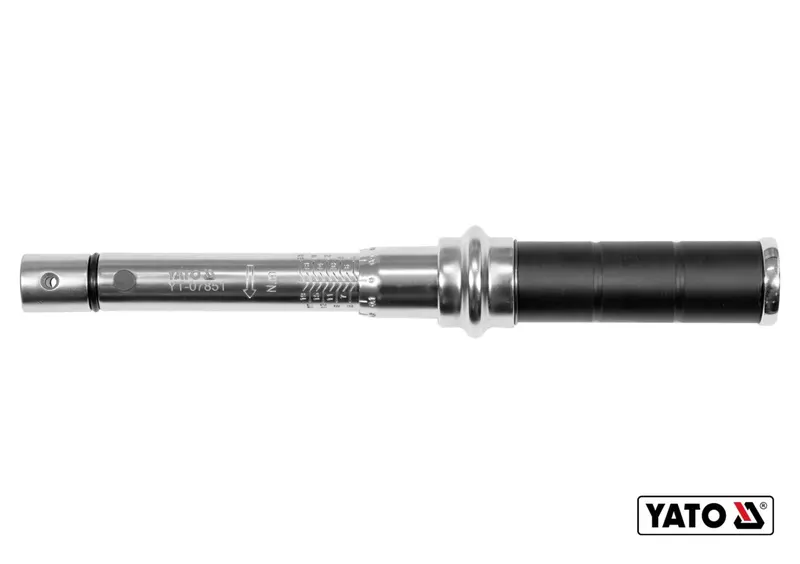 Ручка для динамометричного ключа YATO : 9-12 мм, F= 4-20 Нм, l= 262-280 мм, без головки(DW)