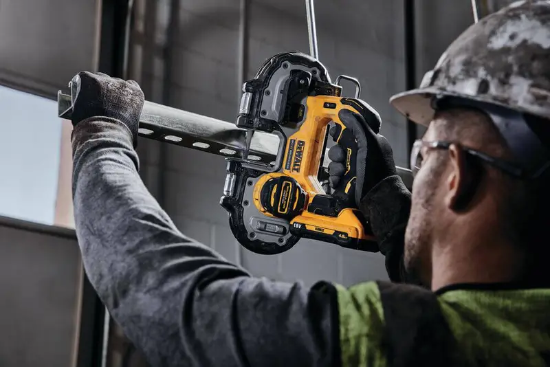 Пила стрічкова акумуляторна безщіткова DeWALT DCS377NT — Photo 6