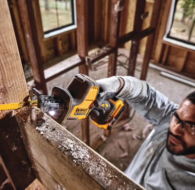 Пила шабельна акумуляторна безщіткова DeWALT DCS369NT — Photo 5