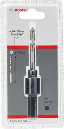6Гр. АДАПТЕР 1/4 "ДЛЯ КОРОНОК 14-30 ММ — Photo 1