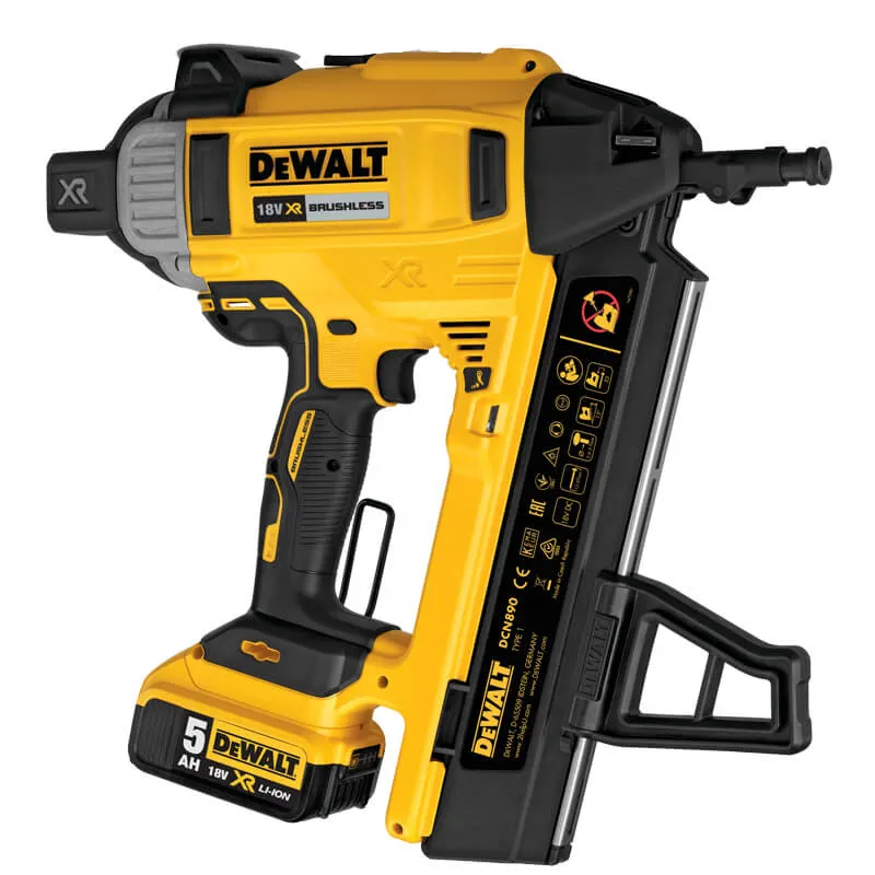 Пістолет цвяхозабивний акумуляторний безщітковий DeWALT DCN890P2 — Photo 1