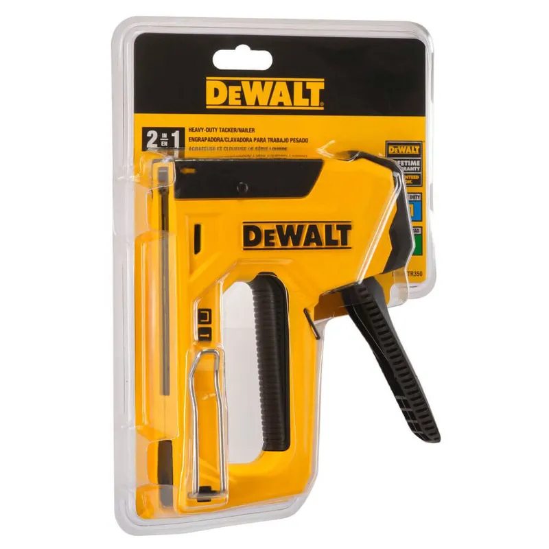 Степлер Heavy Duty для скоб типу G 6-14мм, цвяхів типу J 12, 15мм DeWALT DWHTTR350-0 — Photo 7