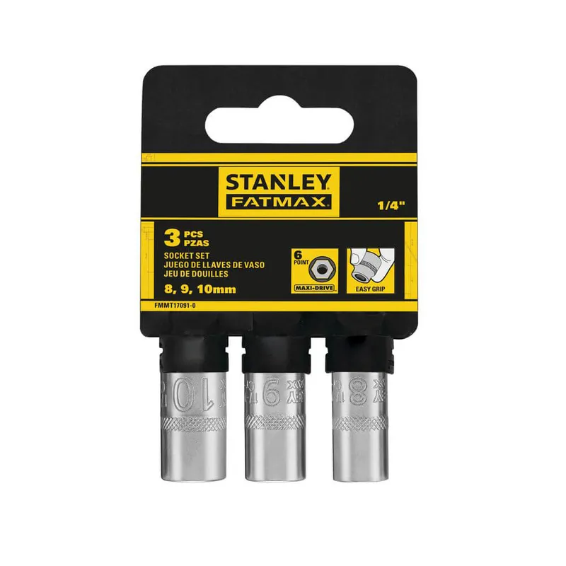 Набір торцевих головок 1/4 Maxi Drive STANLEY FMMT17091-0 — Photo 1