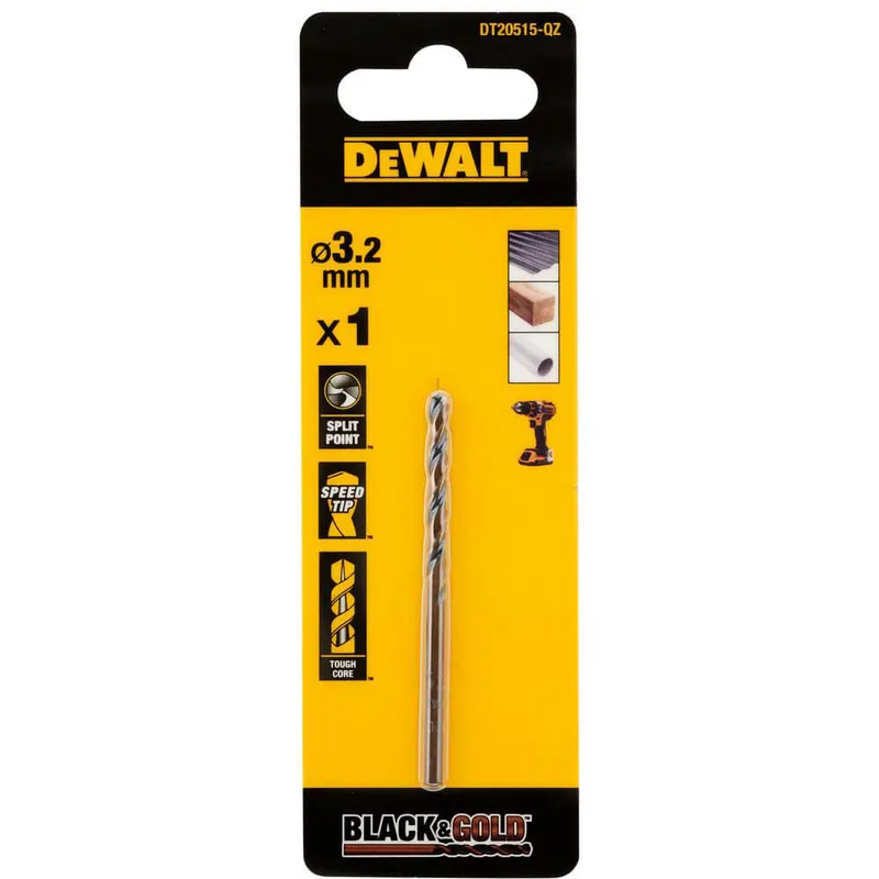 Свердло по металу Black &amp; Gold DeWALT DT20515