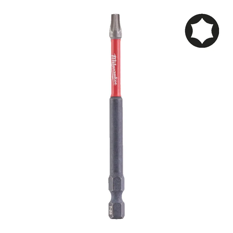 Біта SHOCKWAVE MILWAUKEE, TX25, 90мм (1шт)