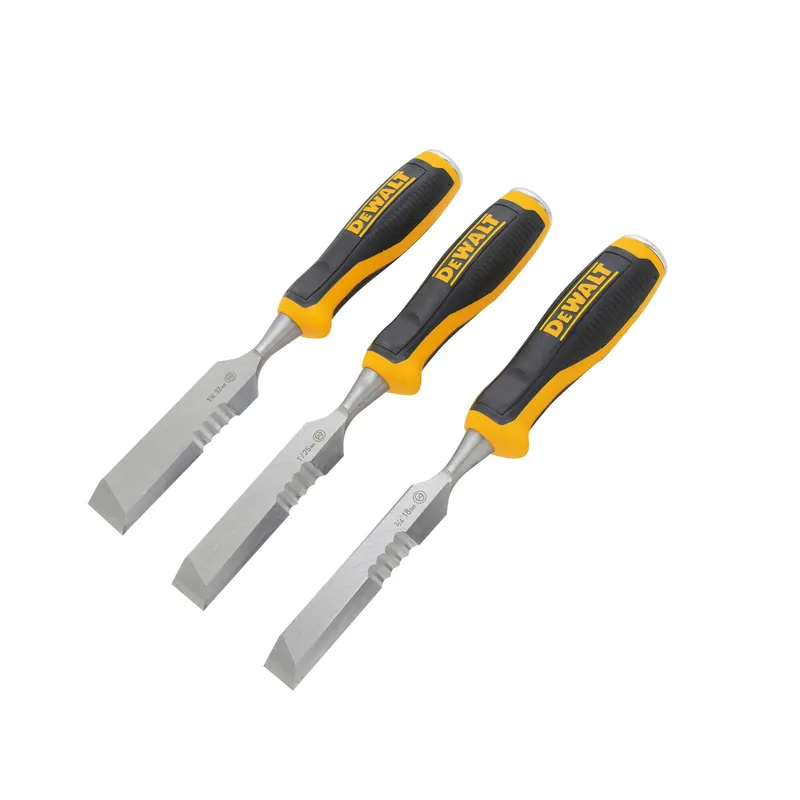 Набір з трьох стамесок з лезами з бічною ріжучою кромкою DeWALT DWHT0-16148