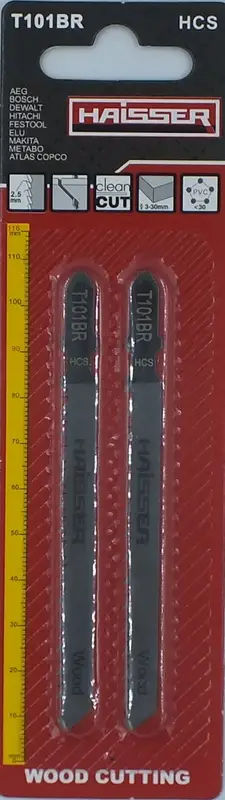 Пильні полотна - T101BR, 75мм, н-р 2шт (HAISSER)