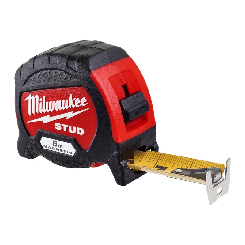 Рулетка магнітна метрична MILWAUKEE STUD, 5м (33мм) — Photo 1