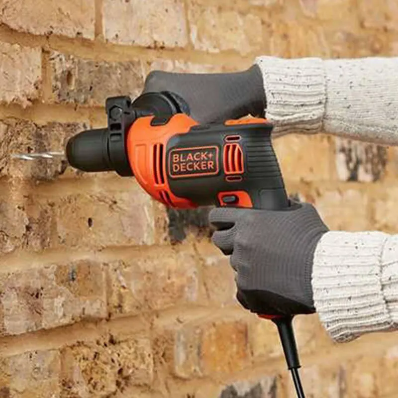 Дриль мережевий ударний BLACK+DECKER BEH710K — Photo 2