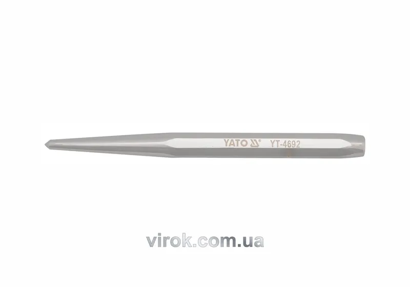 Кернер - пробійник YATO : L= 120 мм. Cr-V [20/120]
