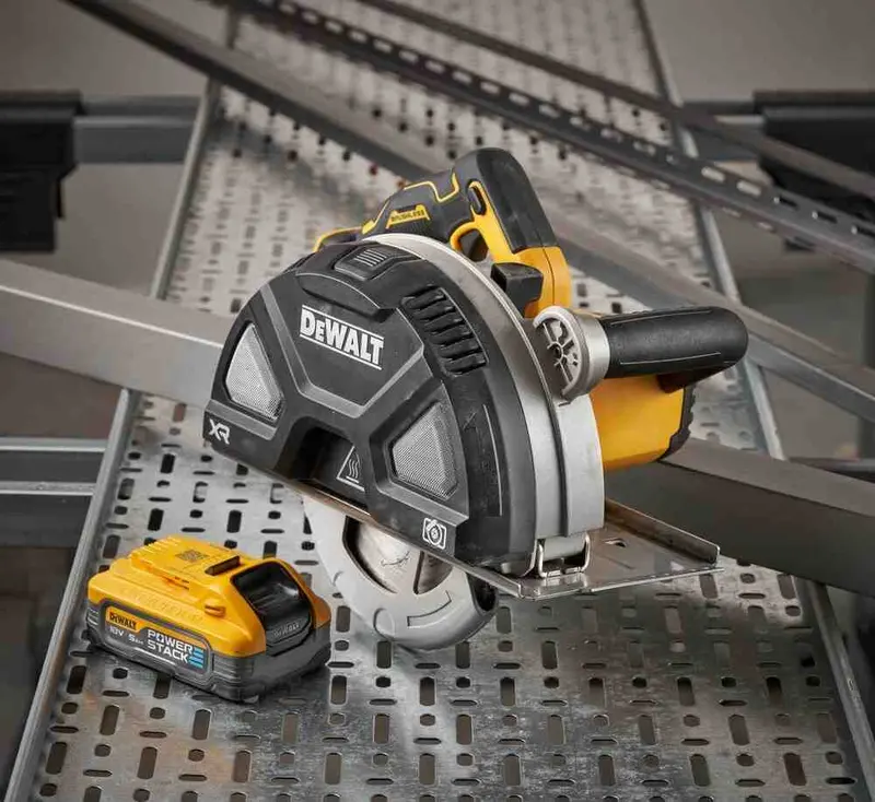 Пилка дискова по металу акумуляторна DeWALT DCS383H2 — Photo 6