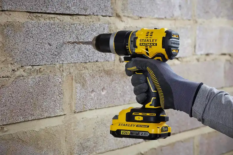 Дриль-шурупокрут ударний акумуляторний безщітковий STANLEY FATMAX SFMCD721D2K — Photo 11