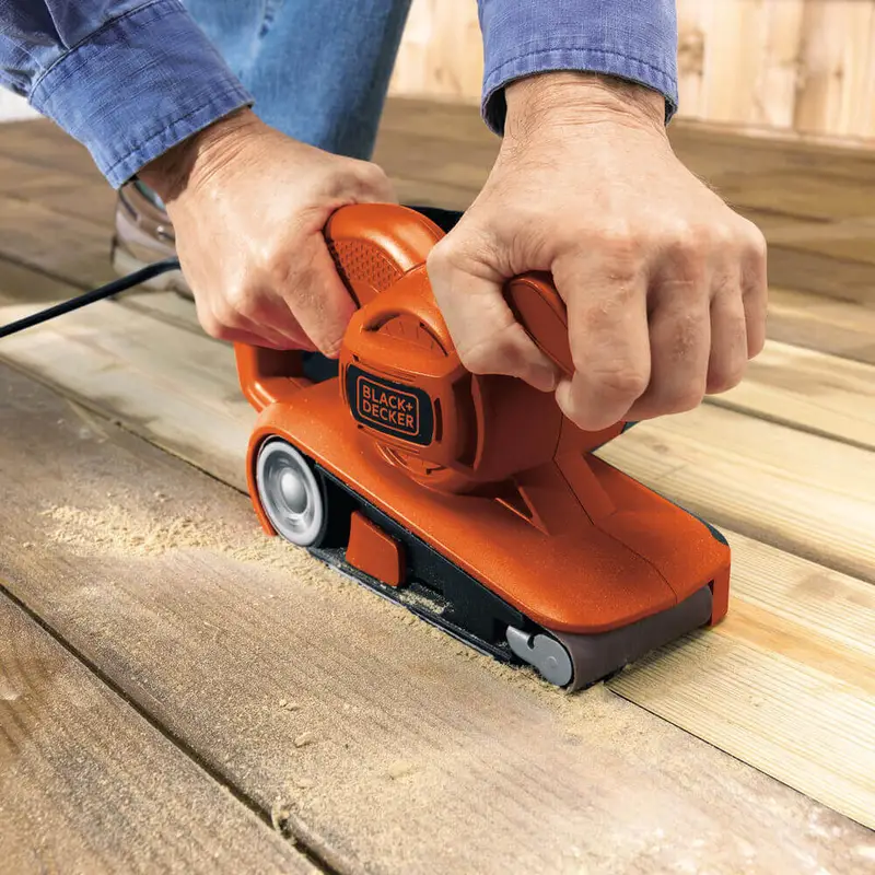 Шліфмашина стрічкова мережева BLACK+DECKER KA86 — Photo 3