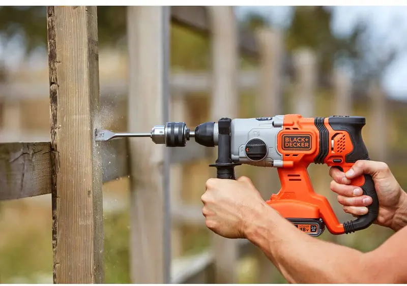 Перфоратор акумуляторний BLACK+DECKER BCD900B — Photo 6